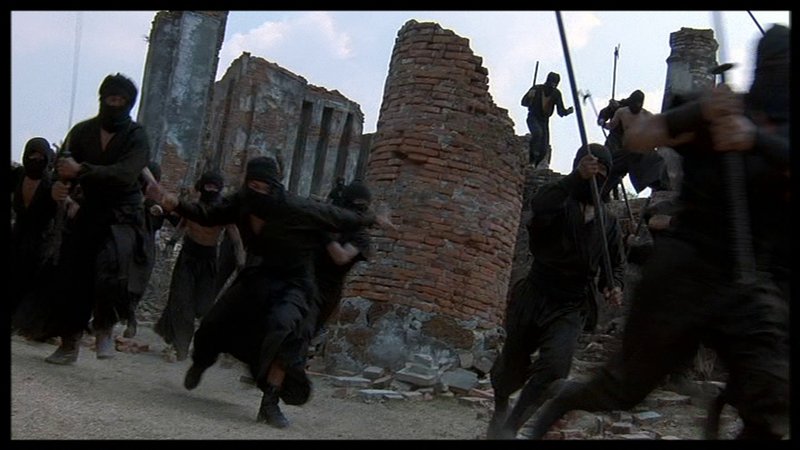 I’m surprised they didn’t copy-paste just the one ninja guy as a digital effect here given everything else in the movie...